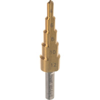 Сверло ступенчатое (4-12 мм) ГРАНИТ 741001