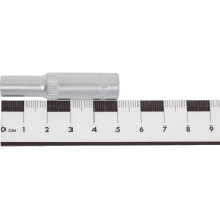 Головка торцевая 6-гранная глубокая (6 мм; L=45 мм; 1/4DR) ROCKFORCE RF-5255006(11648)