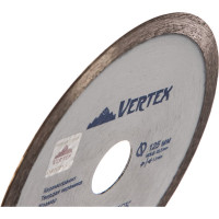 Диск алмазный сплошной ультра тонкий (125х22.2 мм) Vertextools 04-125-12