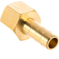 Штуцер пневматический внутр. резьба 1/4- елочка 8мм Эврика ER-FFH04/05 935749