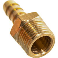 Штуцер пневматический наруж. резьба 3/8- елочка 8мм Эврика ER-MH06/05 935795