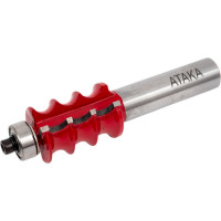 Фреза кромочная фигурная (22.2х28.6 мм; хвостовик 12 мм) АТАКА 2516970