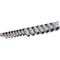 Набор головок внутренний TORX (14 пр; Е4-Е24; 1/2", 1/4") СЕРВИС КЛЮЧ 76605