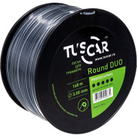 Леска для триммера Round DUO, Professional, 3.0 мм, 168 м TUSCAR 10112530-168-4
