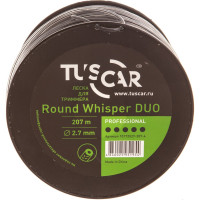 Леска для триммера Round Whisper DUO, Professional, 2.7 мм, 207 м TUSCAR 10172527-207-4