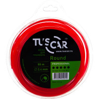 Леска для триммера Round, Professional, 2.4 мм, 88 м TUSCAR 10111524-88-1