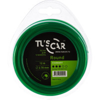 Леска для триммера Round, Standart, 2.7 мм, 12 м TUSCAR 10111327-12-1