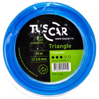 Леска для триммера Triangle, Standart, 2.0 мм, 15 м TUSCAR 10151320-15-1