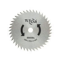 Нож для мотокосы BB0084, Premium, 255x25,4x40T, Saw TUSCAR 1030084212-40-2