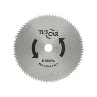 Нож для мотокосы BB0094, Premium, 255x25,4x80T, Saw TUSCAR 1030094212-80-2