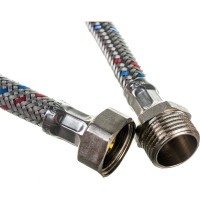 Гибкая подводка для воды НР 1/2 х ВР 1/2", длина 600 мм STOUT RG008P0SIGHIV6