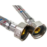 Гибкая подводка для воды ВР 1/2" х ВР 1/2", длина 400 мм STOUT RG008P0SMVESFS