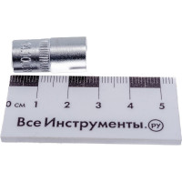 Головка торцевая короткая (8 мм; 1/4DR) СТАНКОИМПОРТ CS-14.10.08-6