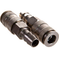 Пневматическое быстроразъемное соединение Hans 1/2" с елочкой 8511-4Q