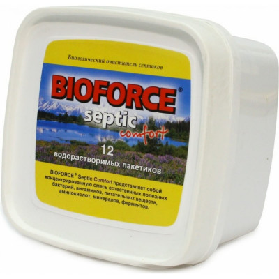 BIOFORCE Septic Comfort 12x56г 672г Для обслуживания септиков bc-006