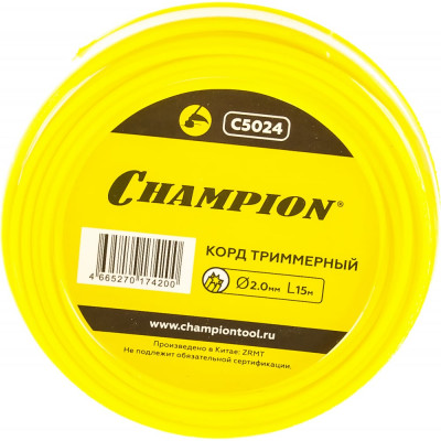 CHAMPION Корд трим. Star 2.0мм* 15м ,, , C5024