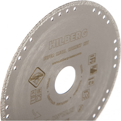 Отрезной алмазный диск Hilberg Hilberg Super Metall Correct Cut 502125