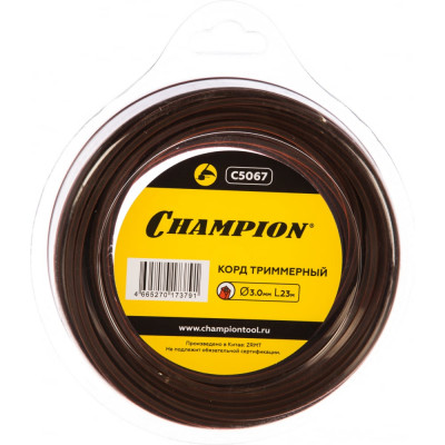 CHAMPION Корд трим. Nylplus Square 3.0мм* 23м , C5067