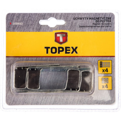 TOPEX Магниты для кафельной плитки, 4 шт. 16B480