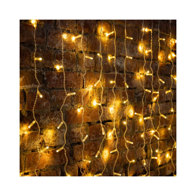 Neon-Night Гирлянда Занавес 2x3м, 448 LED теплый белый, прозрачный ПВХ, IP65, без блока питания 235-156-6