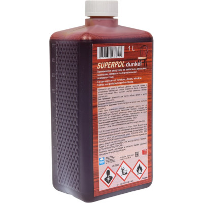 Pramol Очиститель для мебели темный SUPERPOL DUNKEL 1л 4510.201