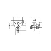 Подвижная каретка для тали Jet 10GT JE252260