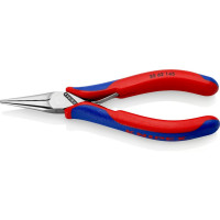 Захватные длинногубцы для электроники плоскокруглые губки, 145 мм, 2-комп ручки KNIPEX KN-3562145