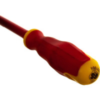 Изолированная отвертка CrV 1000V SL 5.5х125 мм FIT 55898
