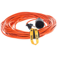 Силовой удлинитель с заземлением LUX, 20м, 1 розетка УС1-Е-20 4606400605362