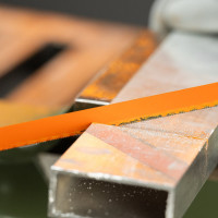 Ножовка по металлу 200-300 мм SPARTA металлическая ручка// 775435