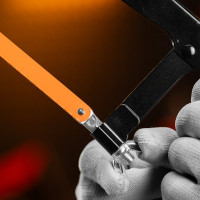 Ножовка по металлу 200-300 мм SPARTA металлическая ручка// 775435