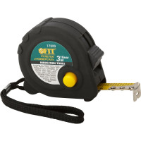 Рулетка FIT 3 м х 16 мм тройной стопор 17223