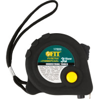 Рулетка FIT 3 м х 16 мм тройной стопор 17223