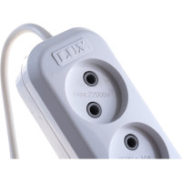 Трехместный сетевой удлинитель LUX У3-0, 10м, 4606400414629