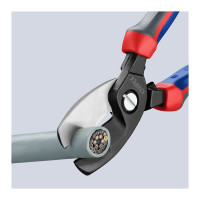 Кабелерез KNIPEX с двойными режущими кромками, Ø 20 мм -70 мм², длина 200 мм, фосфатированный KN-9512200SB