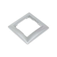 Рамка Legrand 1 пост Valena алюминий 694330