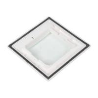 Рамка Legrand IP44 влагозащищённая c крышкой Legrand Valena белый 695643