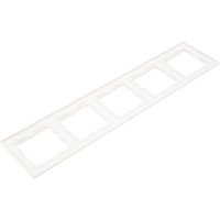 Рамка Legrand 5 постов Valena белый 696744