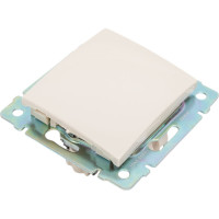 Выключатель Legrand кнопочный одноклавишный Legrand Valena 10А 250В схема 1P безвинтовые зажимы слоновая кость 695607