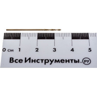 Сверло «Профи» (10 шт; 1 мм; HSS) по металлу Fit 33910