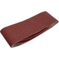 Лента шлифовальная универсальная 3 шт. для ЛШМ (100х610 мм; Р80) STAYER 35443-080