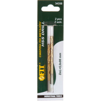 Сверло (2 шт; 5 мм; HSS) по металлу Fit 34350