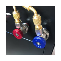 Полуавтоматическая установка для заправки автомобильных кондиционеров Сорокин 21.10