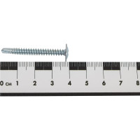 Саморезы для листовых пластин, наконечник-сверло (100 штук, 4.2 х 38) ХВАТ 22838-0