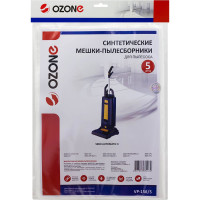 Мешок-пылесборник vertical pro 5 шт. для вертикальных пылесосов (до 5,5 л) OZONE VP-156