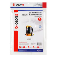 Мешок-пылесборник Back Pack для ранцевых пылесосов 5 шт. (до 7 л) OZONE BP-120/5