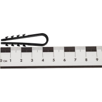 Дюбель-хомут (100 шт; 5-10 мм; черный; нейлон) для крепления кабеля ХВАТ 60453-0