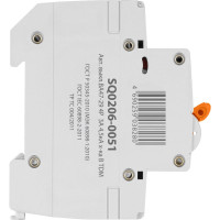Автоматический выключатель TDM ELECTRIC ВА47-29 4Р 3А 4.5кА В SQ0206-0051