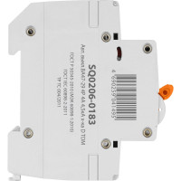 Автоматический выключатель TDM ELECTRIC ВА47-29 4Р 4А 4.5кА D SQ0206-0183