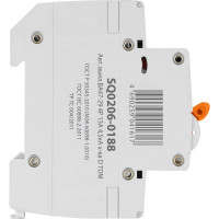 Автоматический выключатель TDM ELECTRIC ВА47-29 4Р 13А 4.5кА D SQ0206-0188
